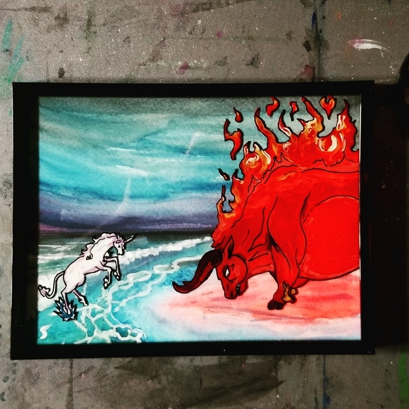 Framed artwork - Picture 4 of 5